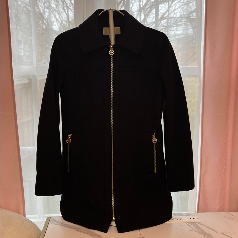 Michael Kors Black Utility Jacket - Picture 11 of 11